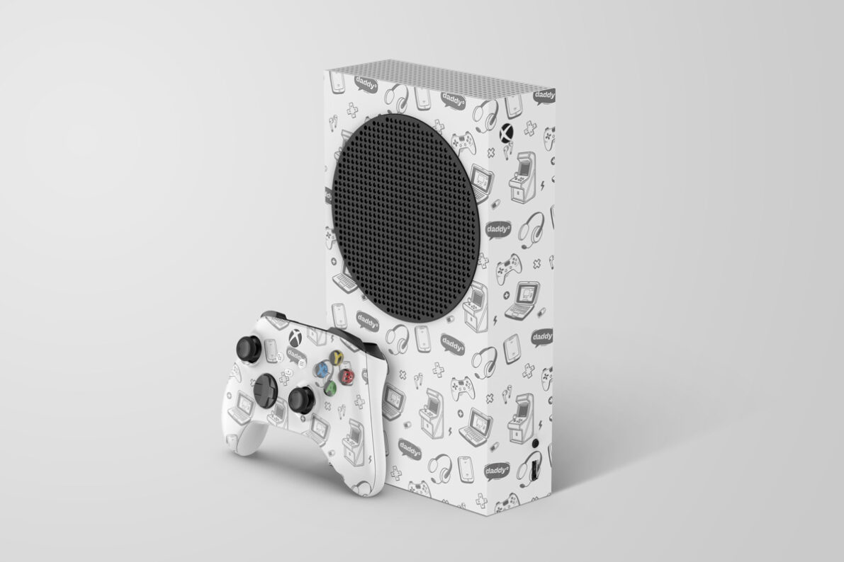 Xbox Series S Mockup - Mockup Daddy