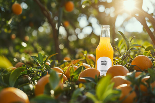 Smoothie Bottle Mockup - Mockup Daddy