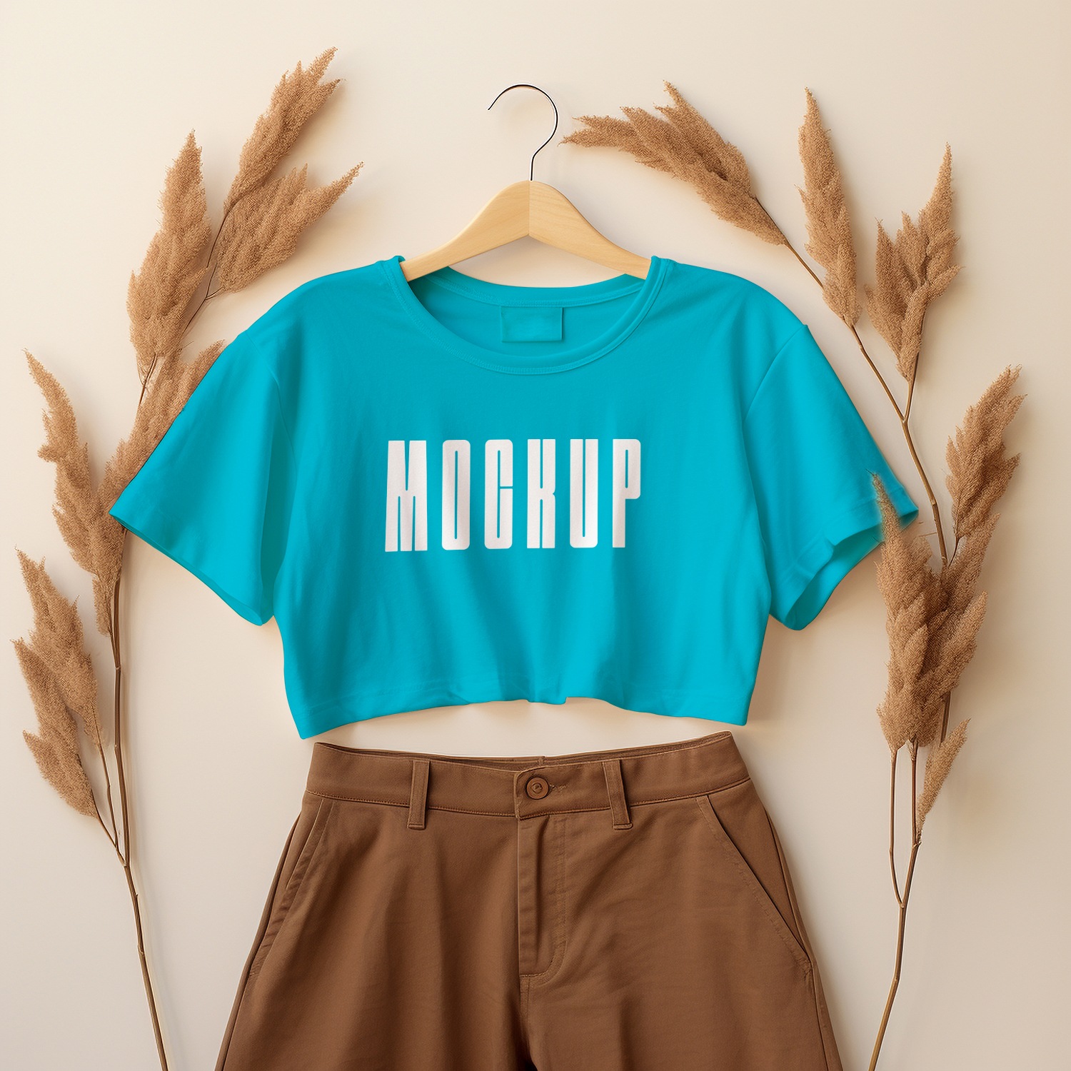 Best Crop Top Mockup Template - Mockup Daddy