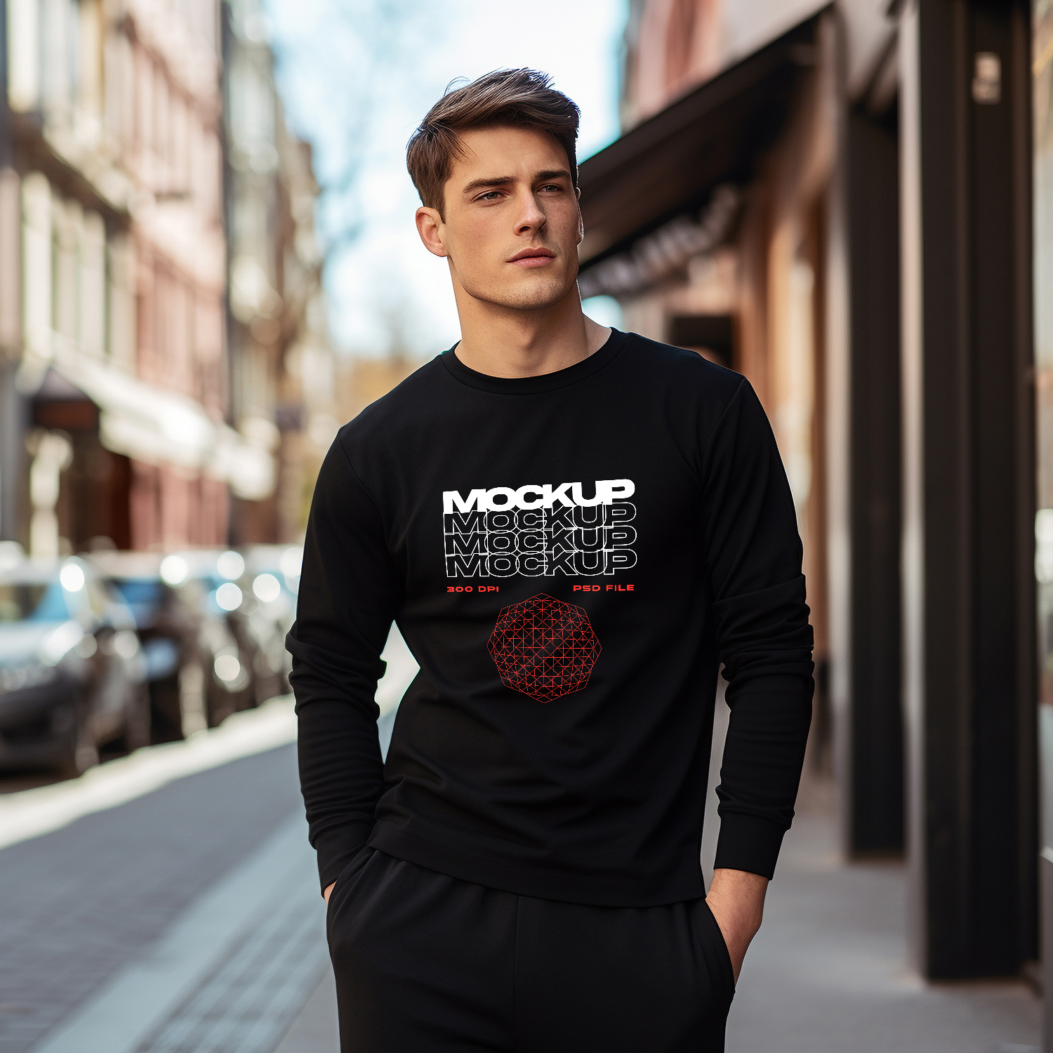 Sweatshirt mockup template hot sale